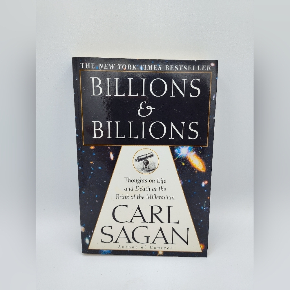 Carl Sagan Billions & Billions Science Essays Trade  Bestseller